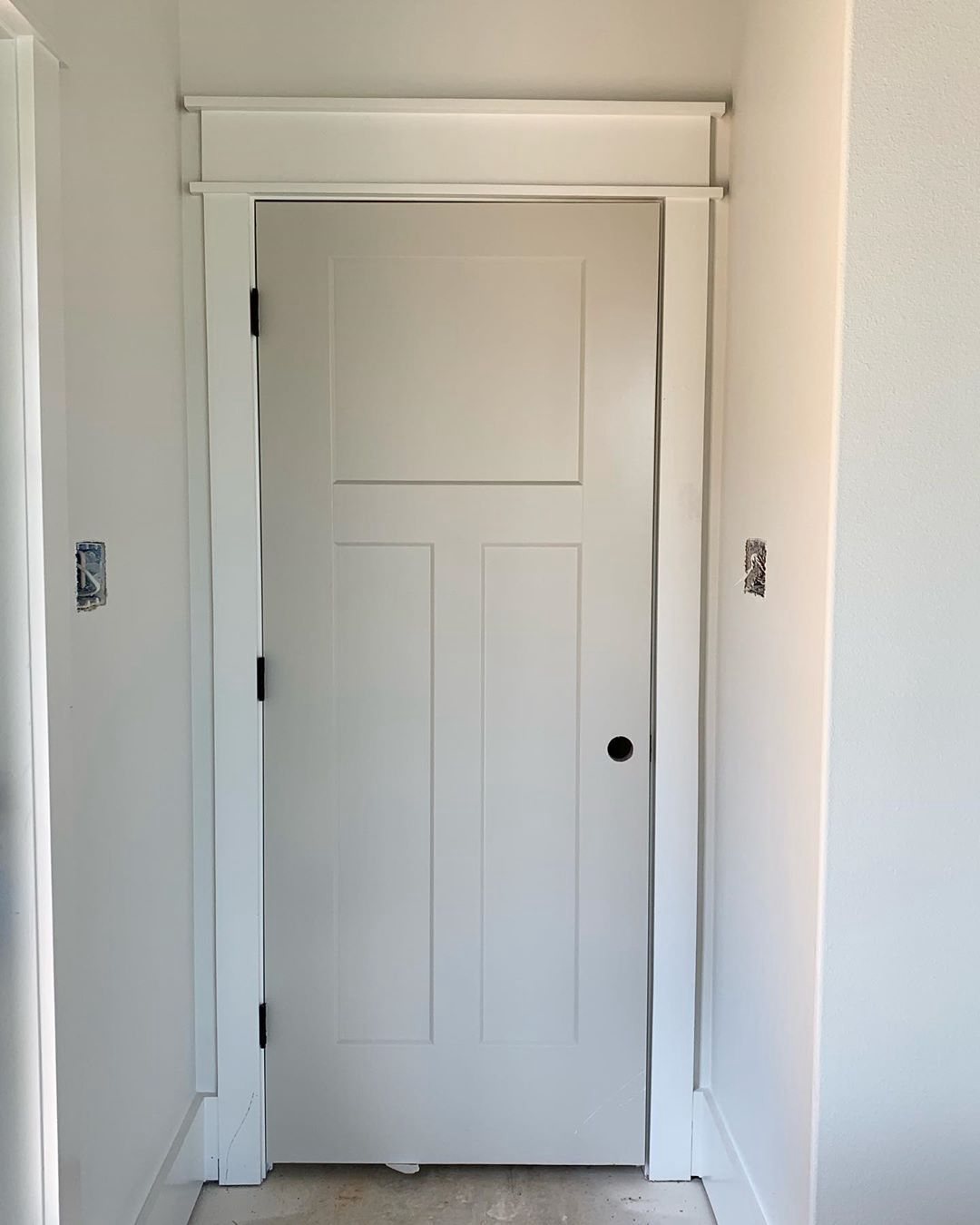 Agreeable Gray on Doors