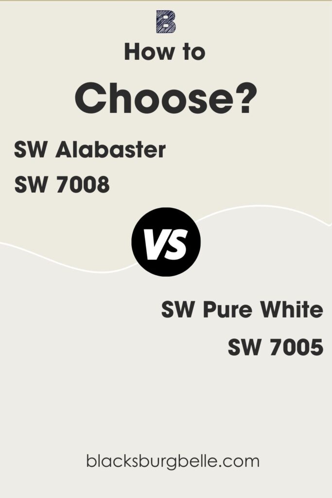 Alabaster Vs Pure White