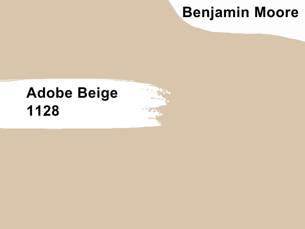 Benjamin Moore Adobe Beige 1128