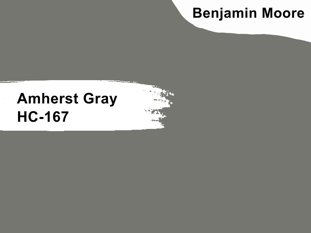 Benjamin Moore Amherst Gray HC-167