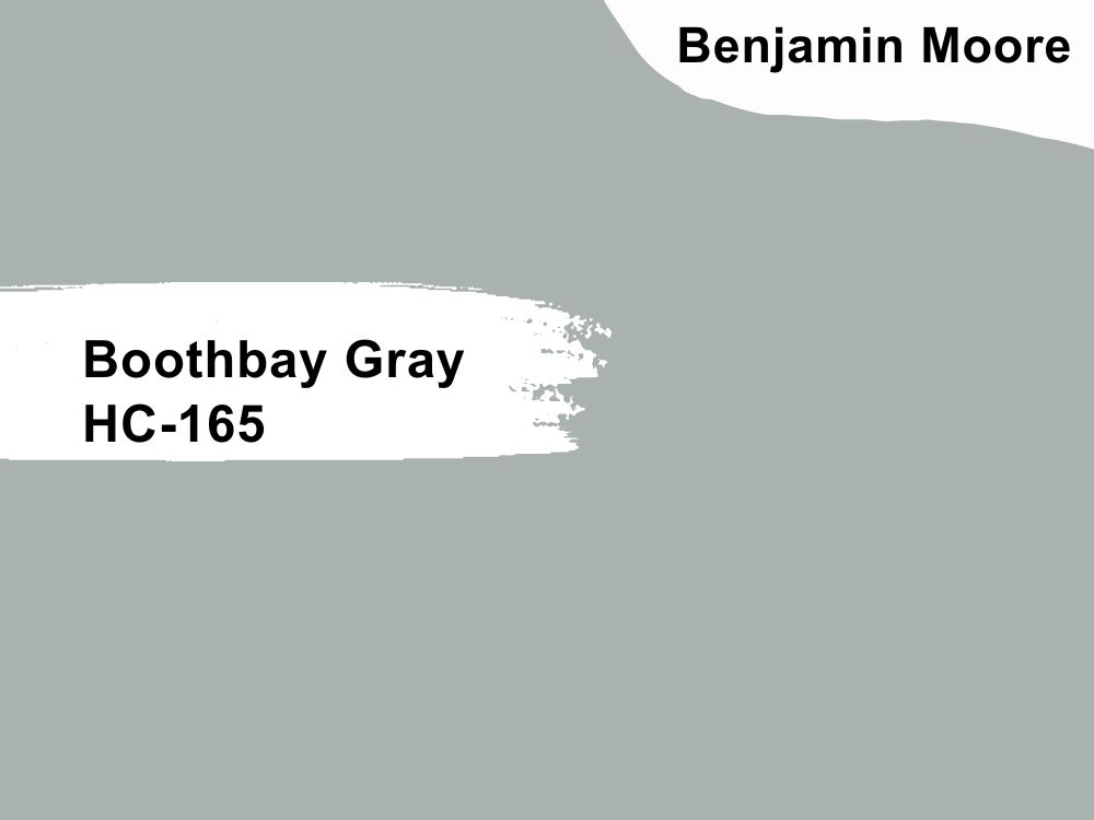 Benjamin Moore Boothbay Gray HC-165
