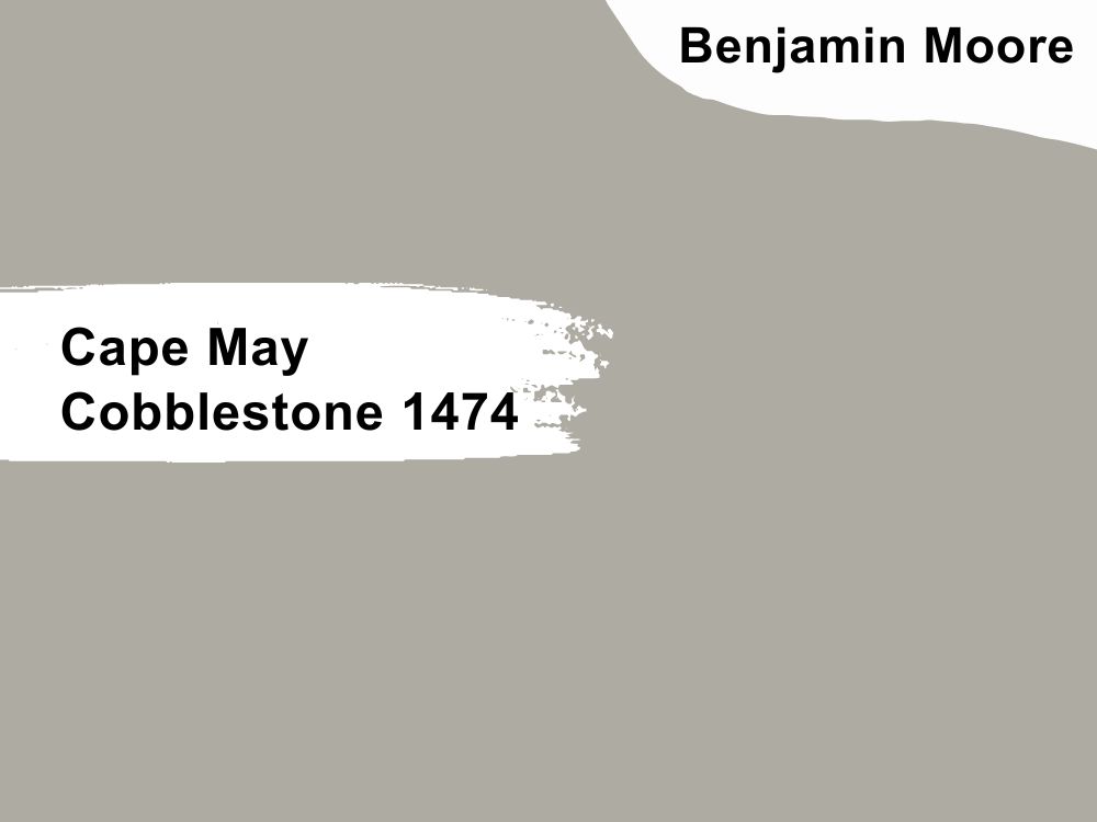 Benjamin Moore Cape May Cobblestone 1474