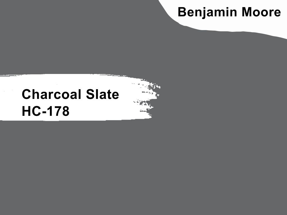 Benjamin Moore Charcoal Slate HC-178