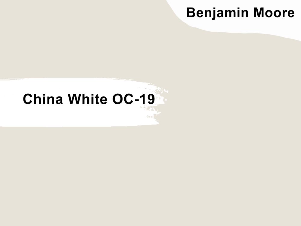 Benjamin Moore China White OC-19