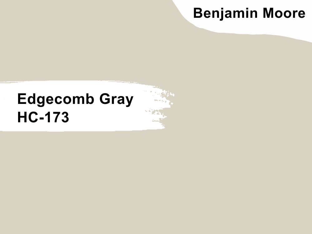 Benjamin Moore Edgecomb Gray HC-173