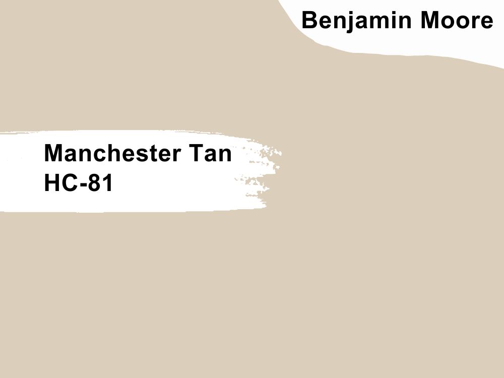 Benjamin Moore Manchester Tan HC-81