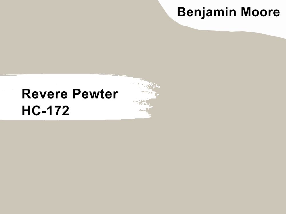 Benjamin Moore Revere Pewter HC-172