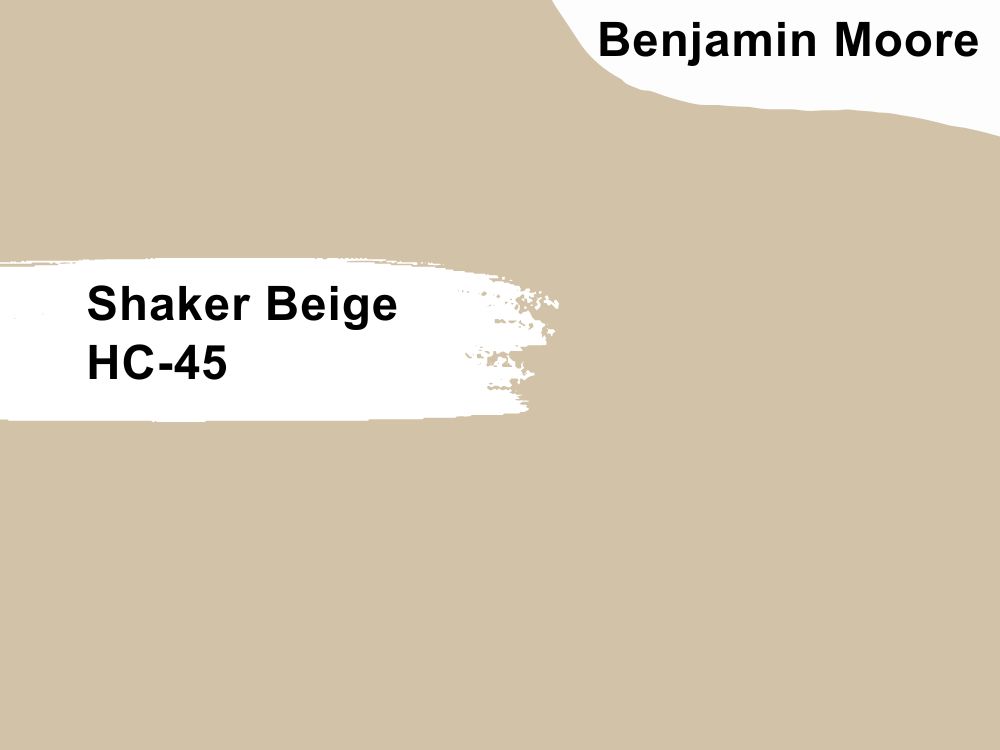 Benjamin Moore Shaker Beige HC-45