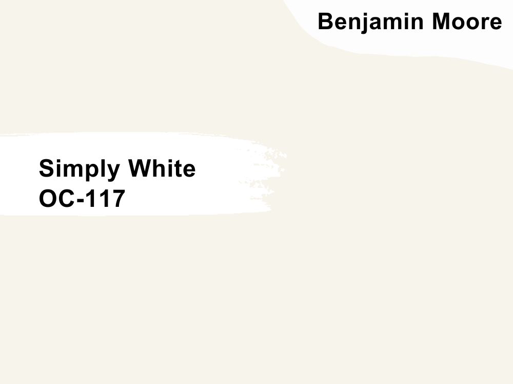 Benjamin Moore Simply White OC-117
