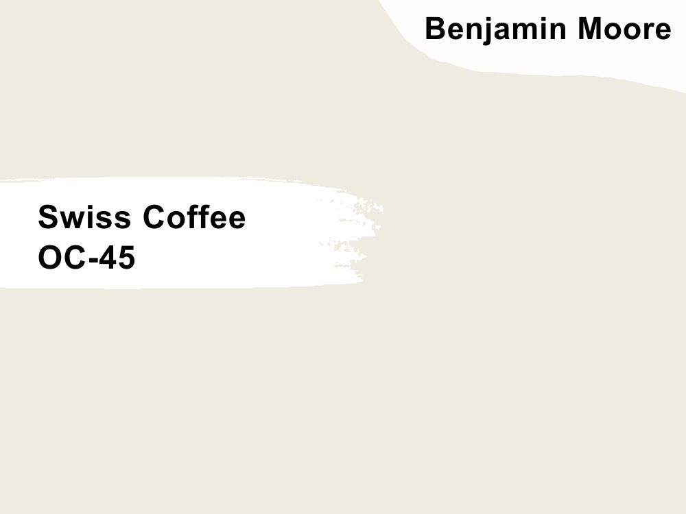 Benjamin Moore Swiss Coffee OC-45