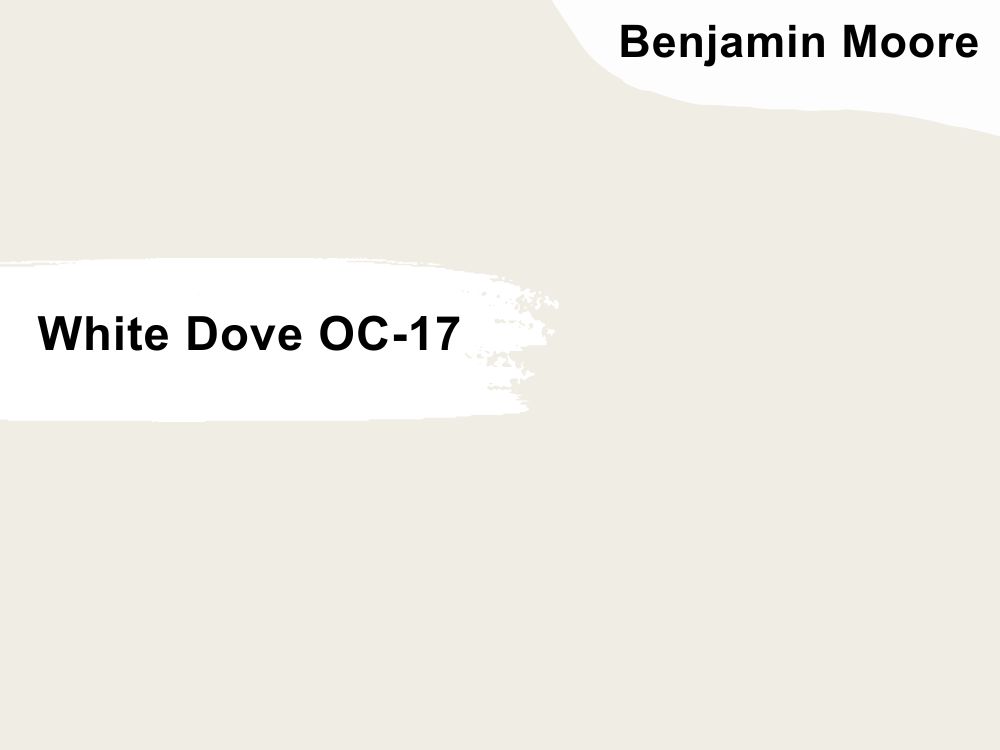 Benjamin Moore White Dove OC-17
