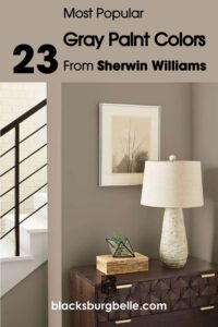 Best Sherwin-Williams Gray Paint Colors