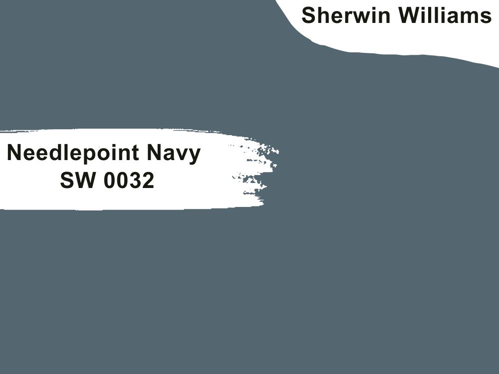Needlepoint Navy SW 0032