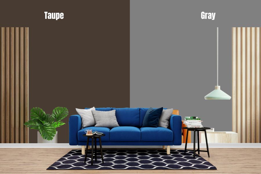 Quick Comparison Between Taupe Vs Gray Paint Colors
