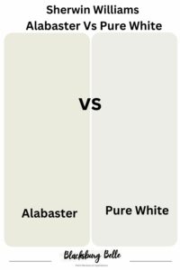 Sherwin Williams Alabaster Vs Pure White