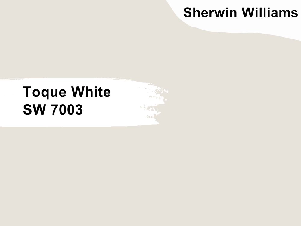 Toque White SW 7003