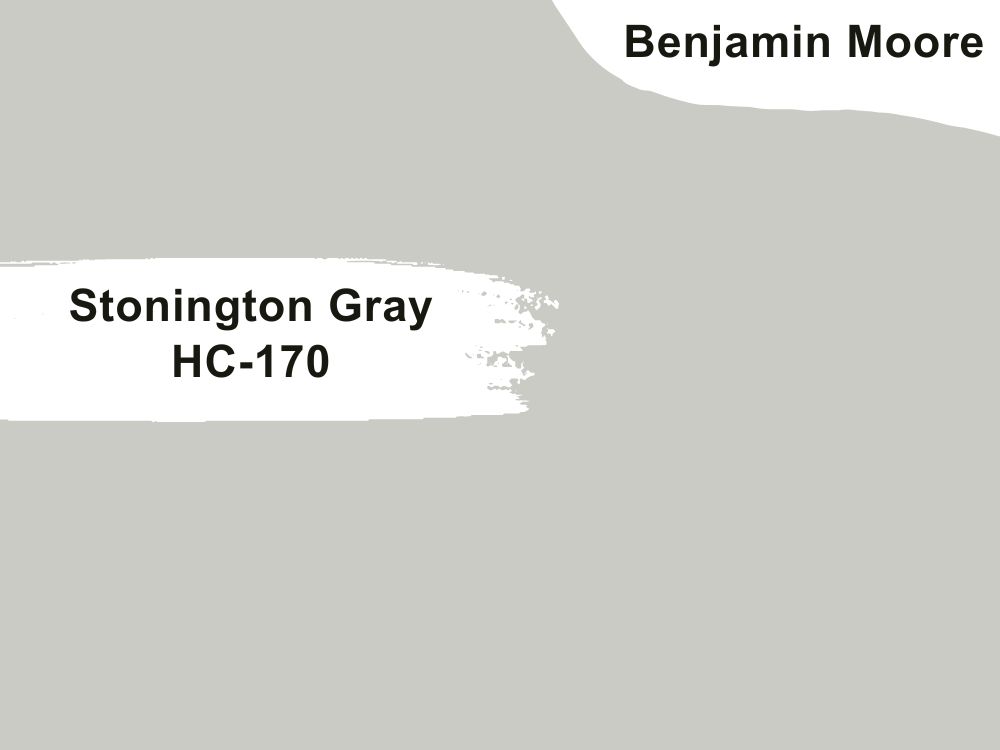 1. Benjamin Moore Stonington Gray HC-170