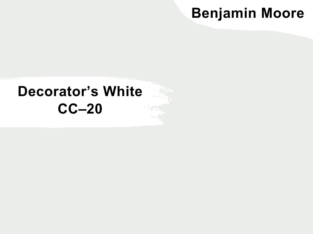 1.Decorator’s White CC–20