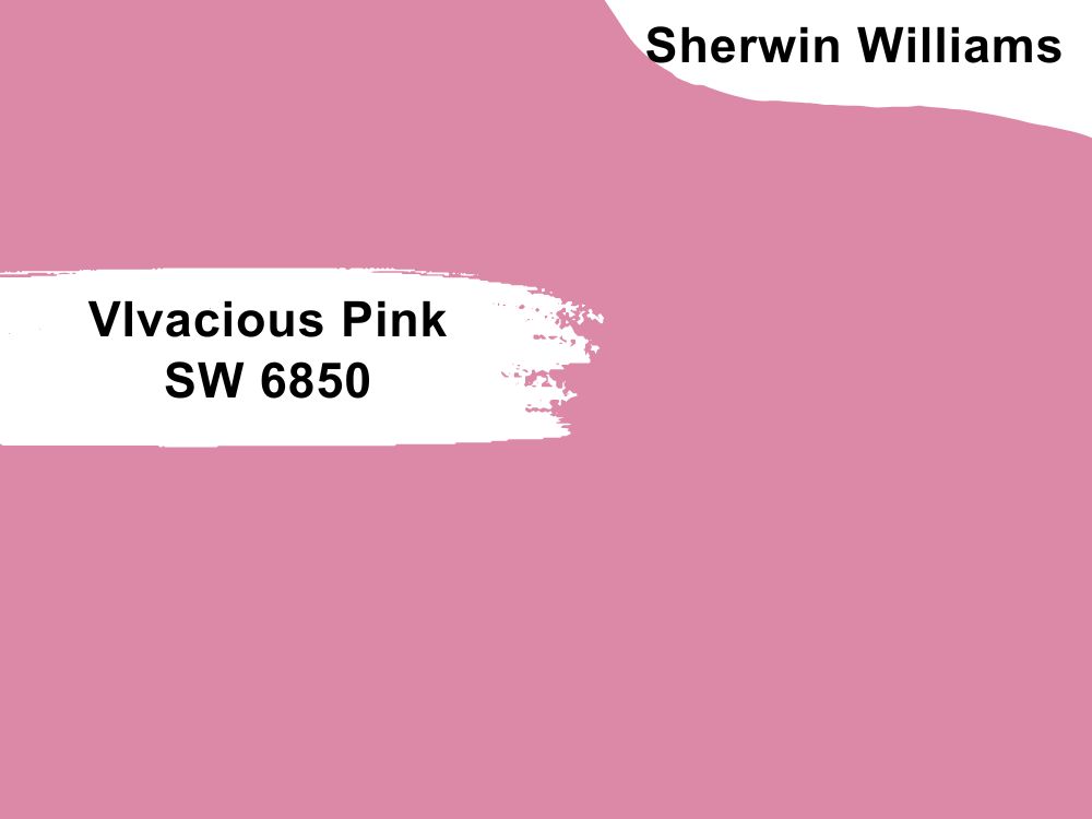10. VIvacious Pink SW 6850