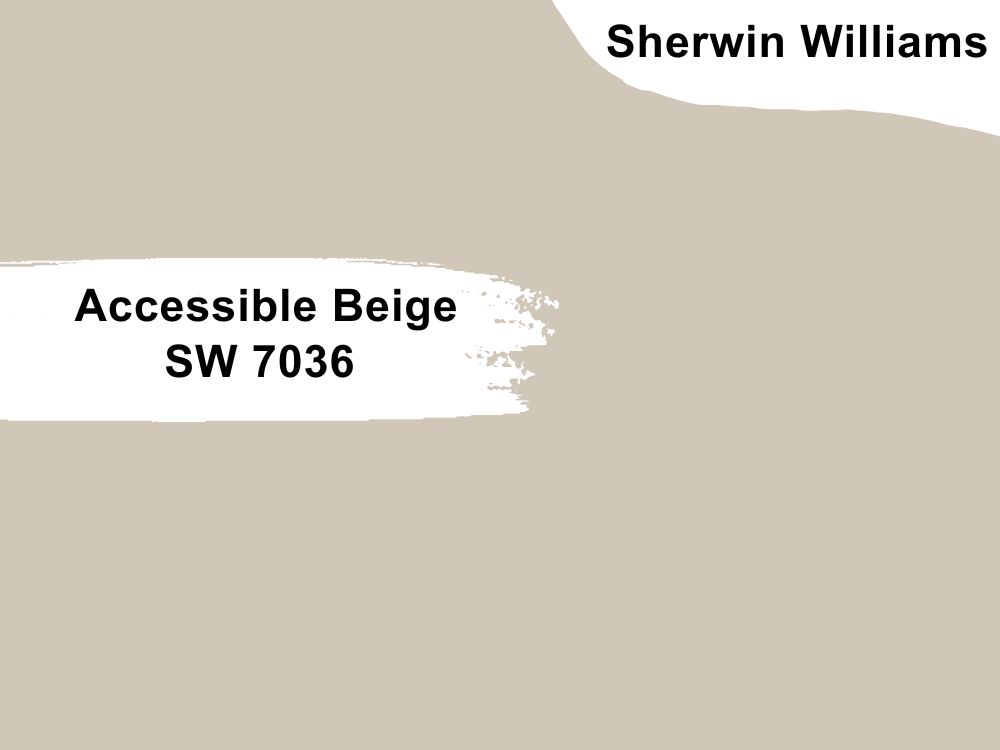 12. Accessible Beige SW 7036