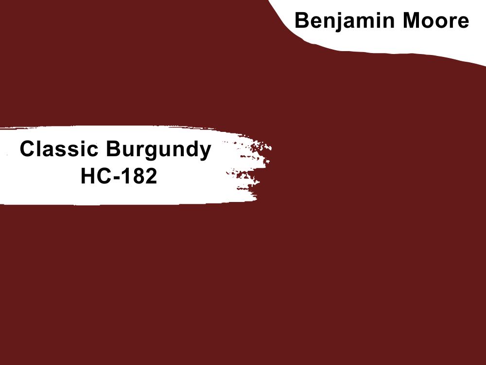 12. Classic Burgundy HC-182