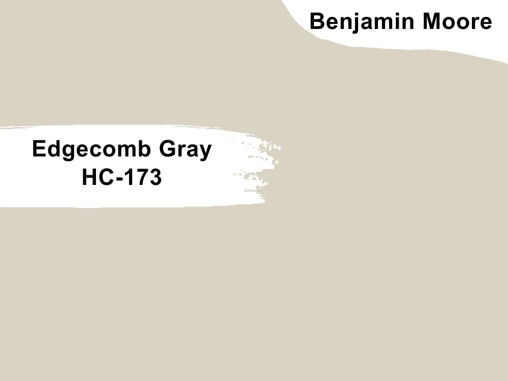 12. Edgecomb Gray HC-173