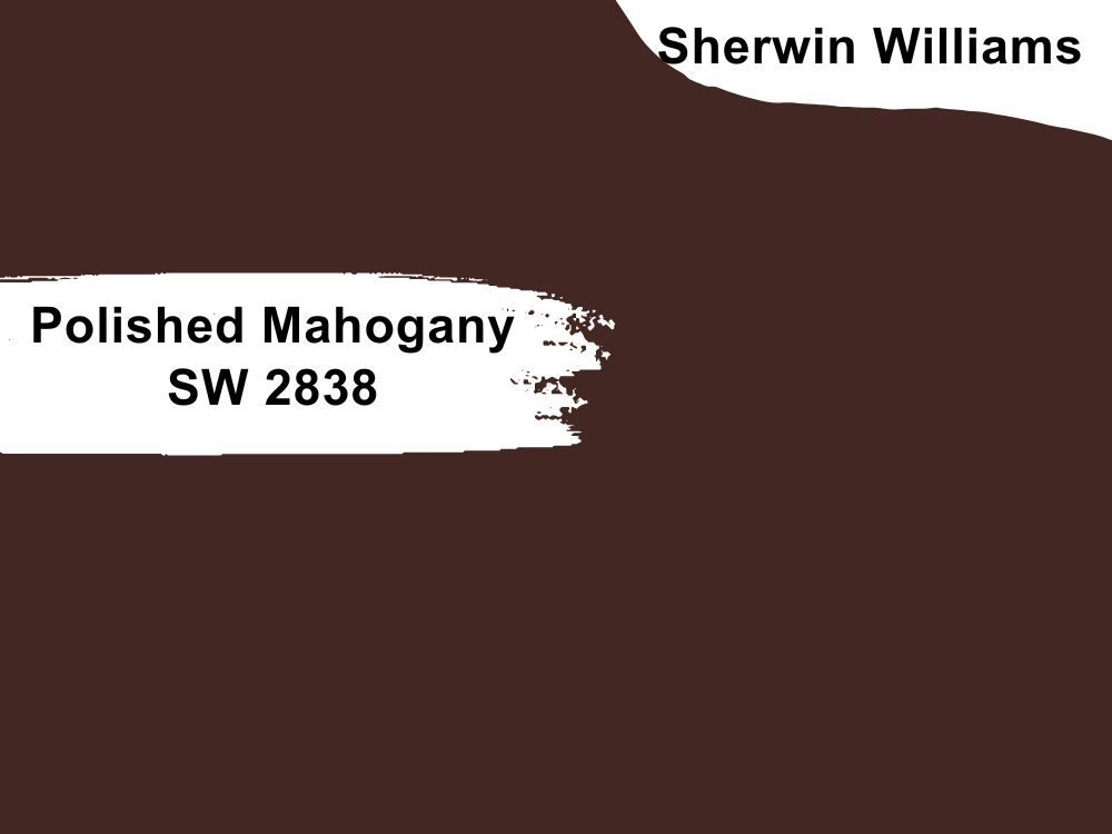 14. Polished Mahogany SW 2838