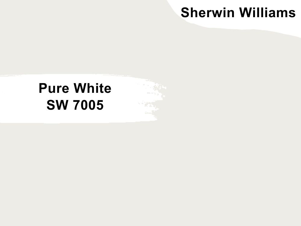 14. Pure White SW 7005