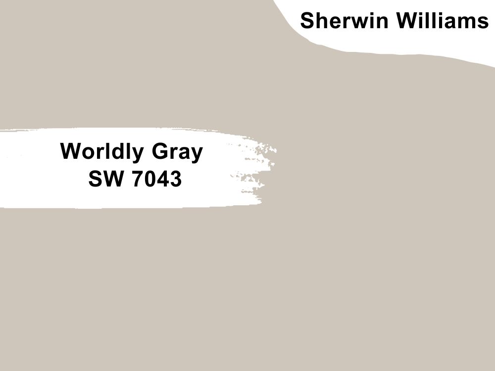 14. Worldly Gray SW 7043