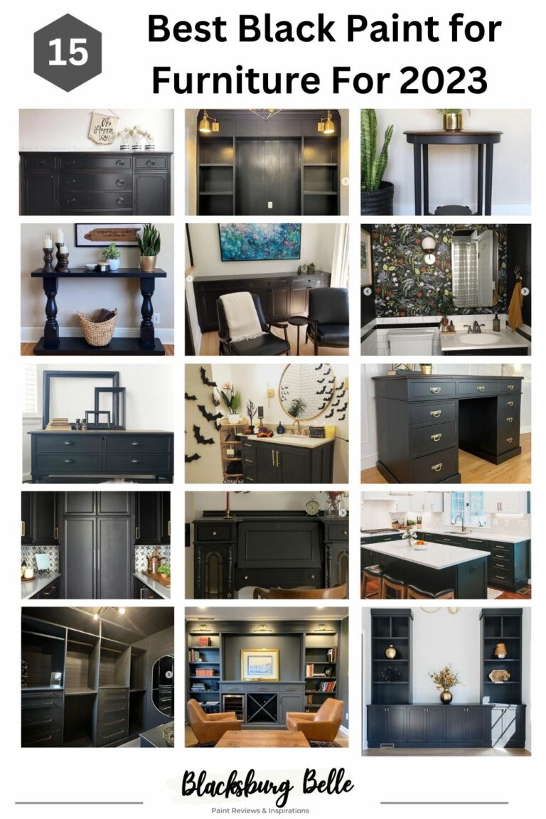 15 Best Black Paint for Furniture For 2023
