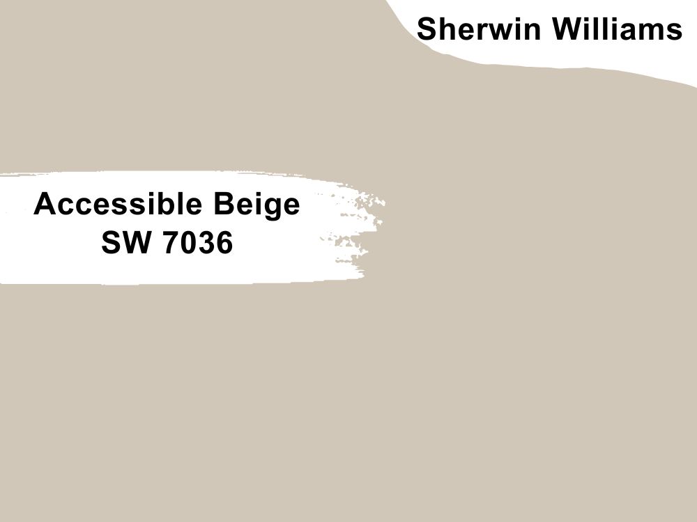 15. Accessible Beige SW 7036