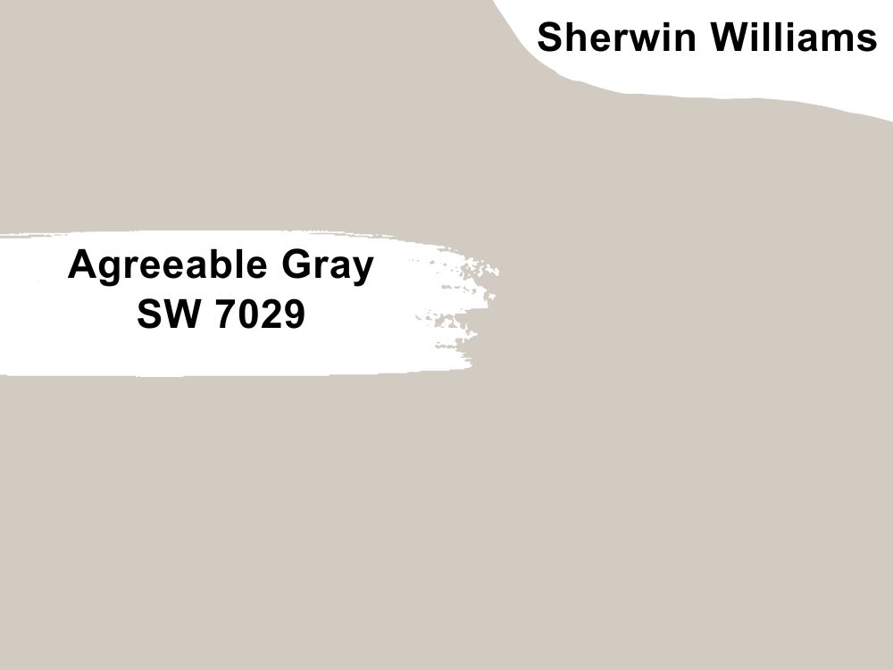 15. Agreeable Gray SW 7029