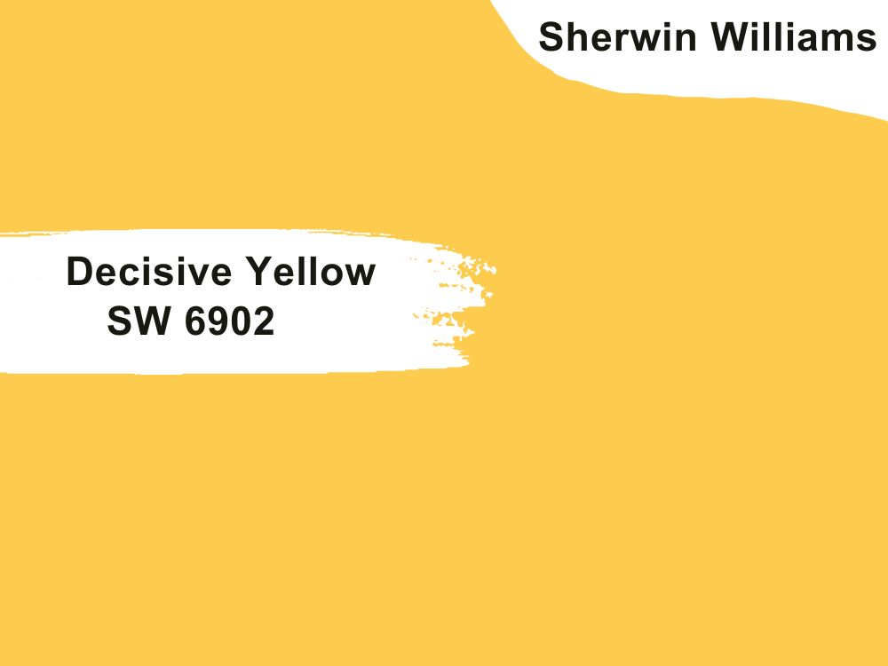 15. Decisive Yellow SW 6902