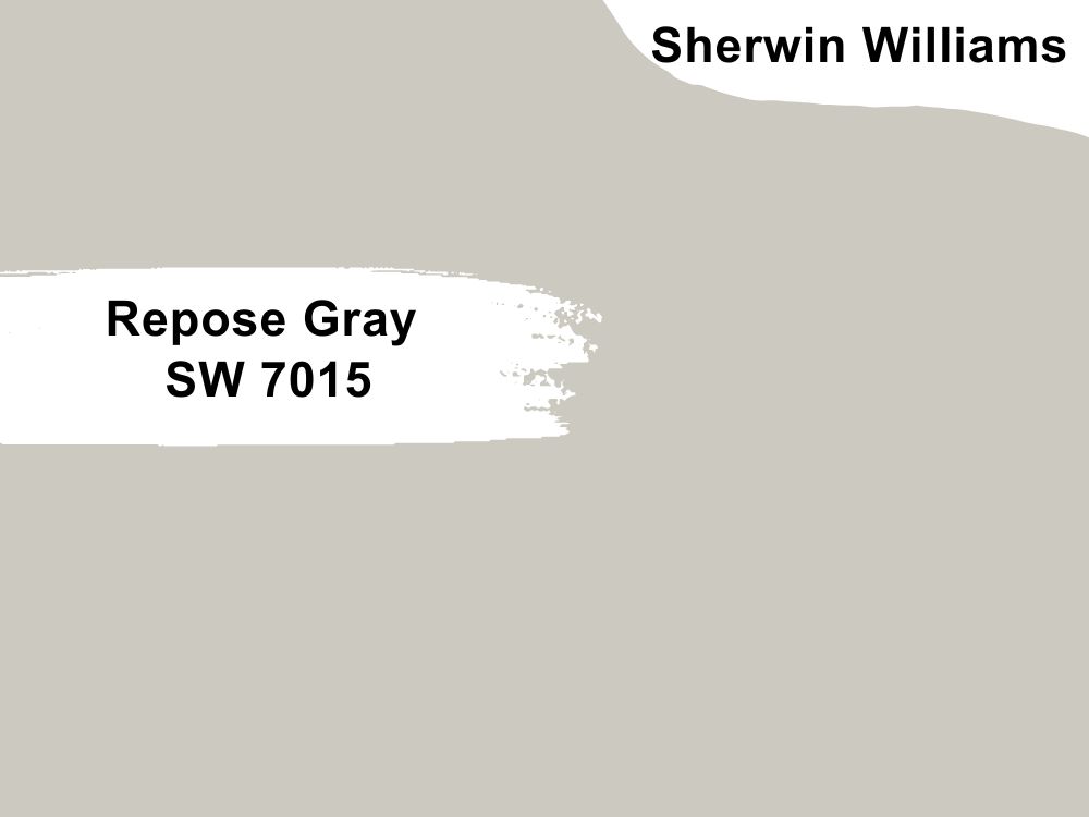 16. Repose Gray SW 7015