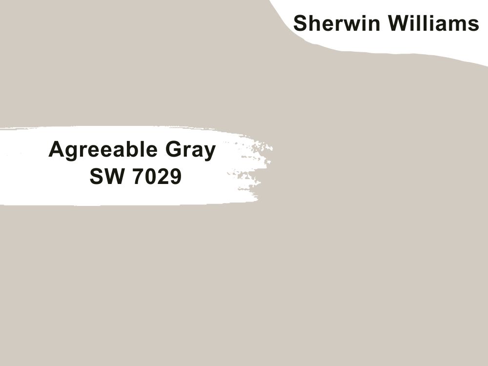 18.Agreeable Gray SW 7029