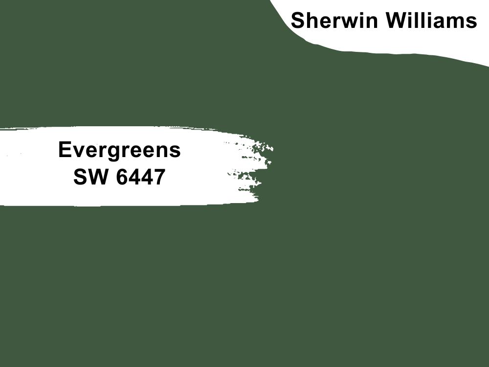 2. Evergreens SW 6447