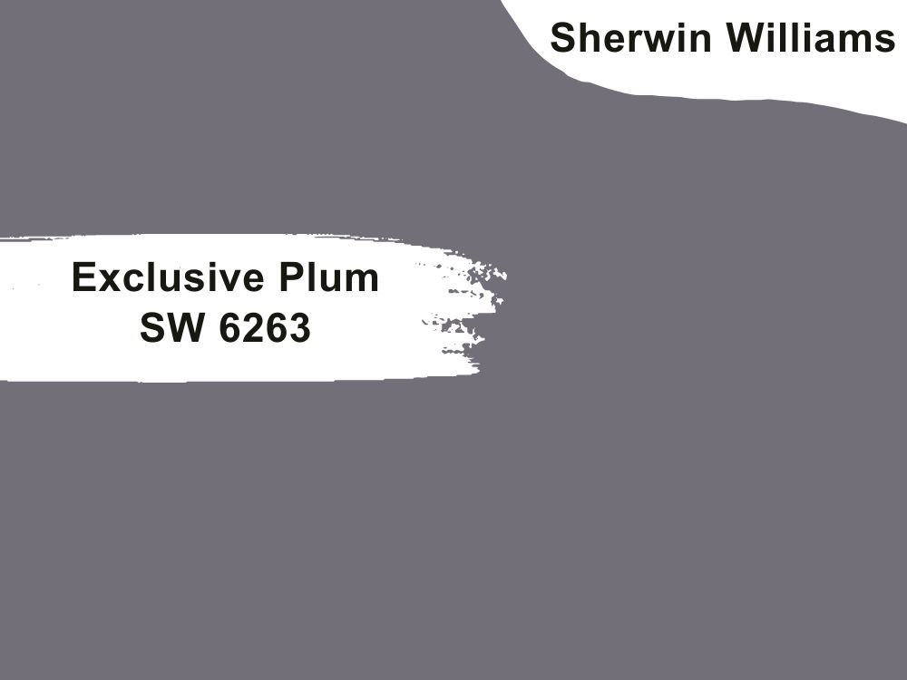 20. Exclusive Plum SW 6263