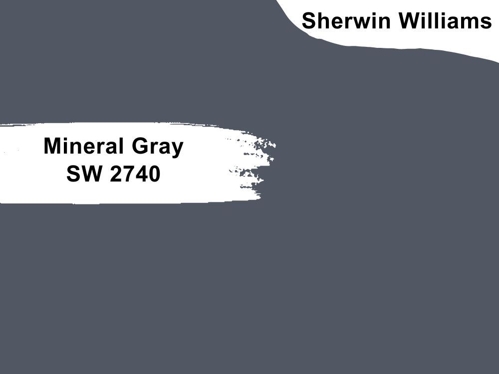 20. Mineral Gray SW 2740