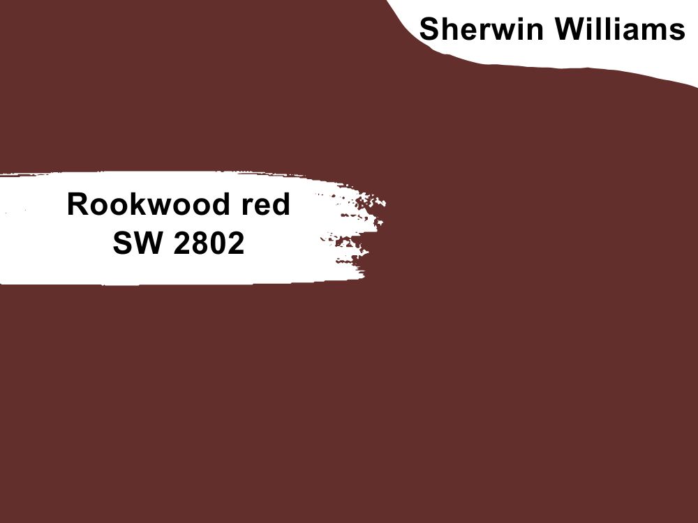21. Rookwood red SW 2802
