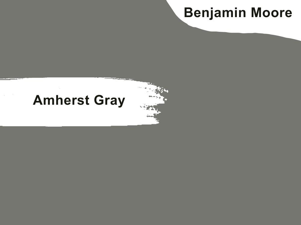 21.Benjamin Moore Amherst Gray