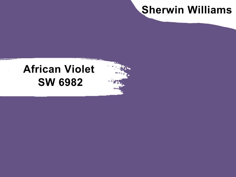 22. African Violet SW 6982