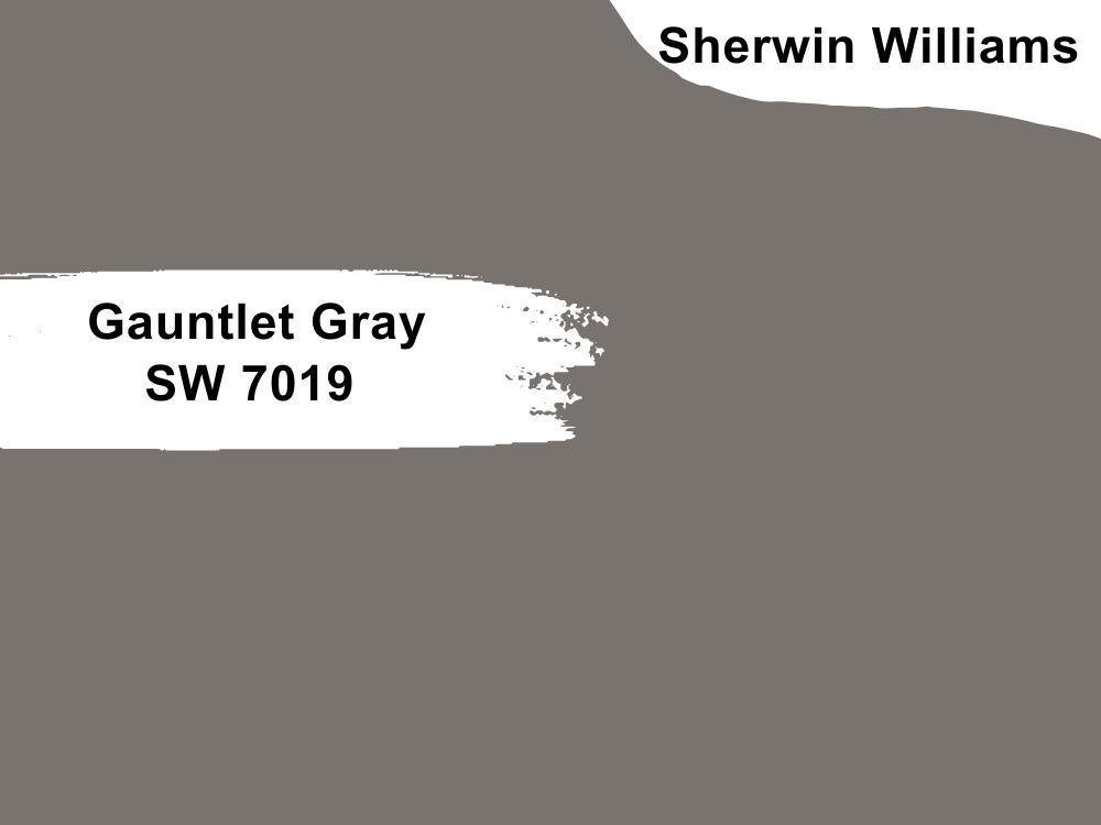 22. Gauntlet Gray SW 7019