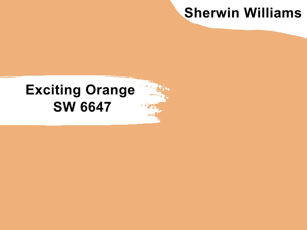 23. Exciting Orange SW 6647