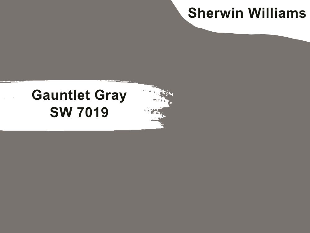 25.Gauntlet Gray SW 7019