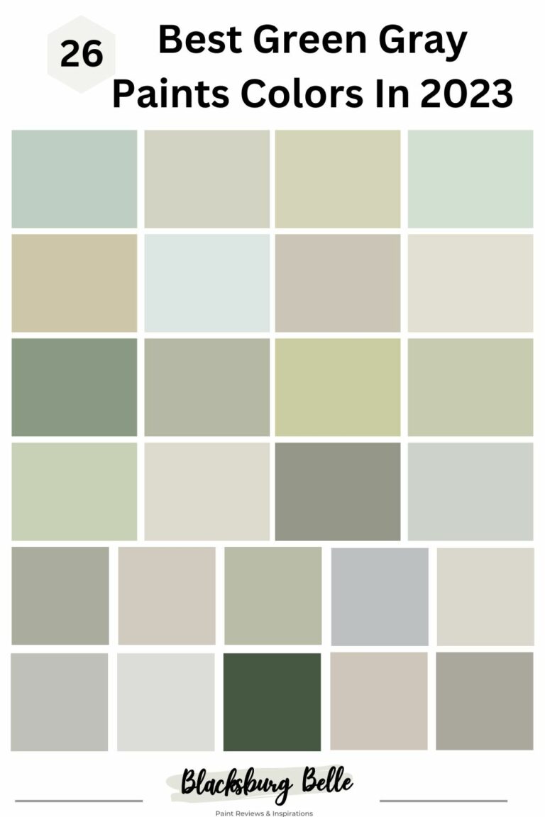 26 Best Green Gray Paints Colors In 2023