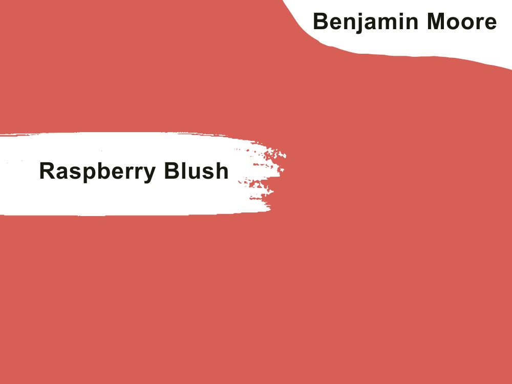 27.Benjamin Moore Raspberry Blush