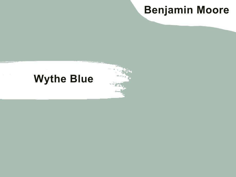28.Benjamin Moore Wythe Blue