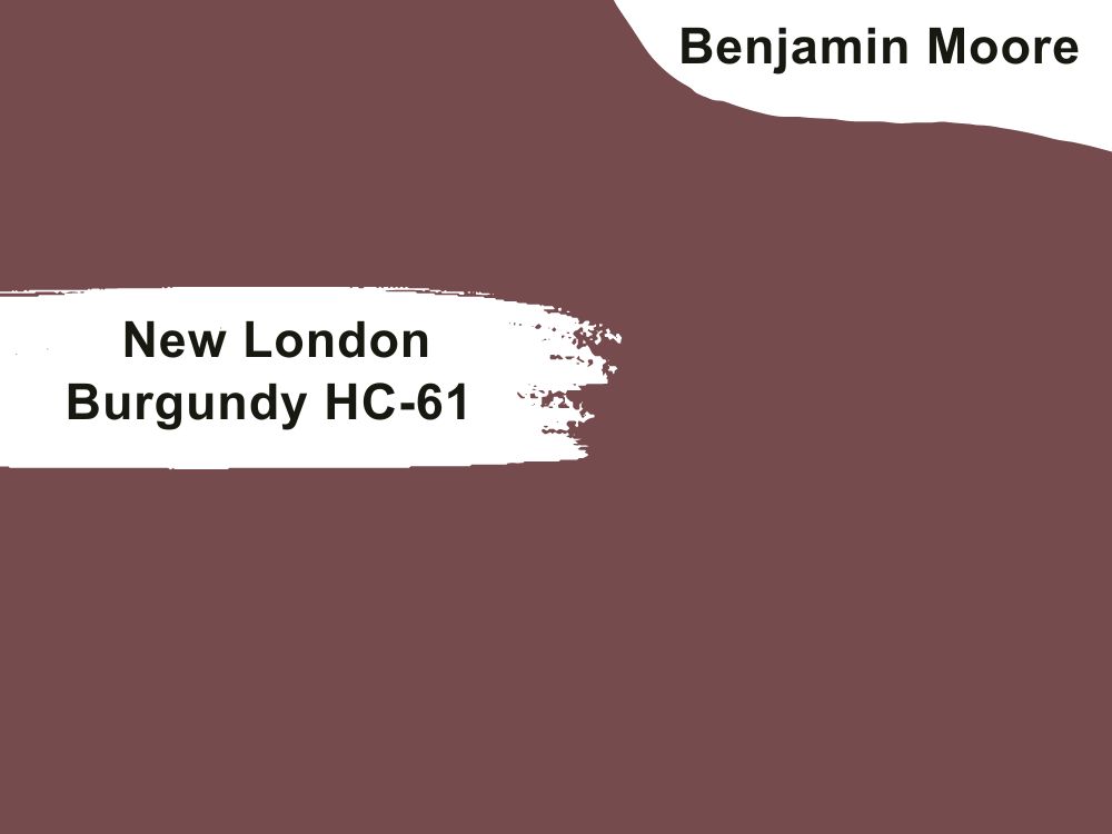 30. New London Burgundy HC-61