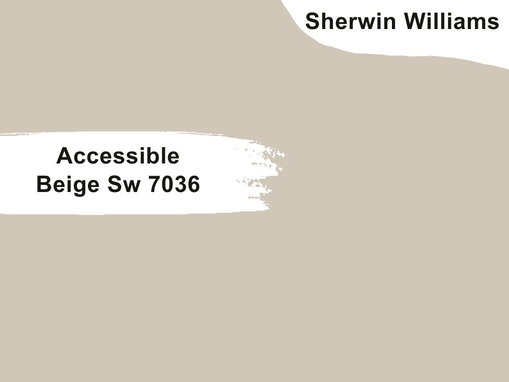 30.Accessible Beige Sw 7036