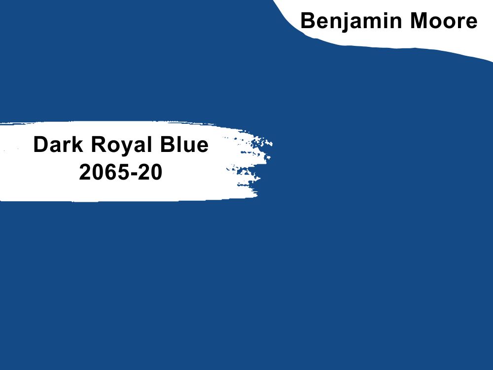 4.Dark Royal Blue 2065-20